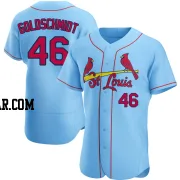 Paul Goldschmidt Men's St. Louis Cardinals Light Blue Authentic Alternate Jersey