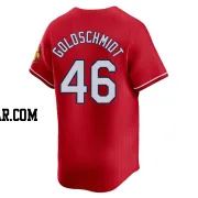 Paul Goldschmidt Men's St. Louis Cardinals Red Limited 2024 City Connect Jersey