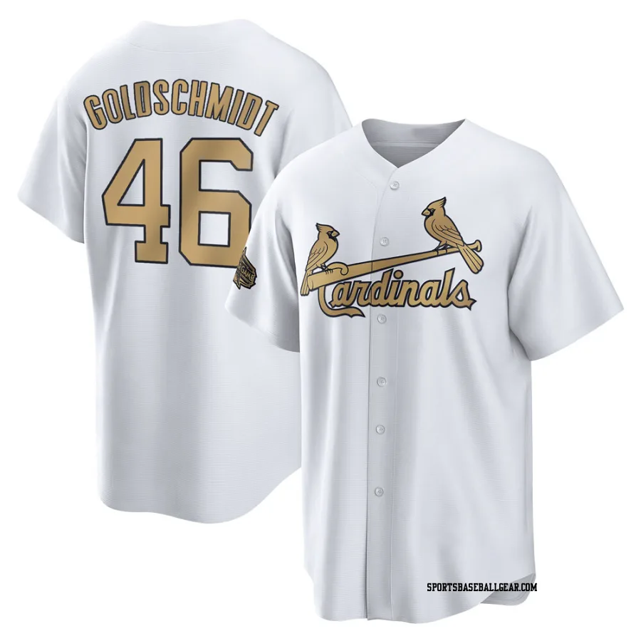 Paul Goldschmidt Men's St. Louis Cardinals White Game Replica 2022 All-Star Jersey