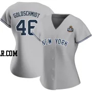 Paul Goldschmidt Women's New York Yankees Gray Authentic Road Name 2024 World Series Jersey