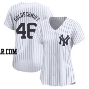 Paul Goldschmidt Women's New York Yankees White Limited Yankee Home Jersey