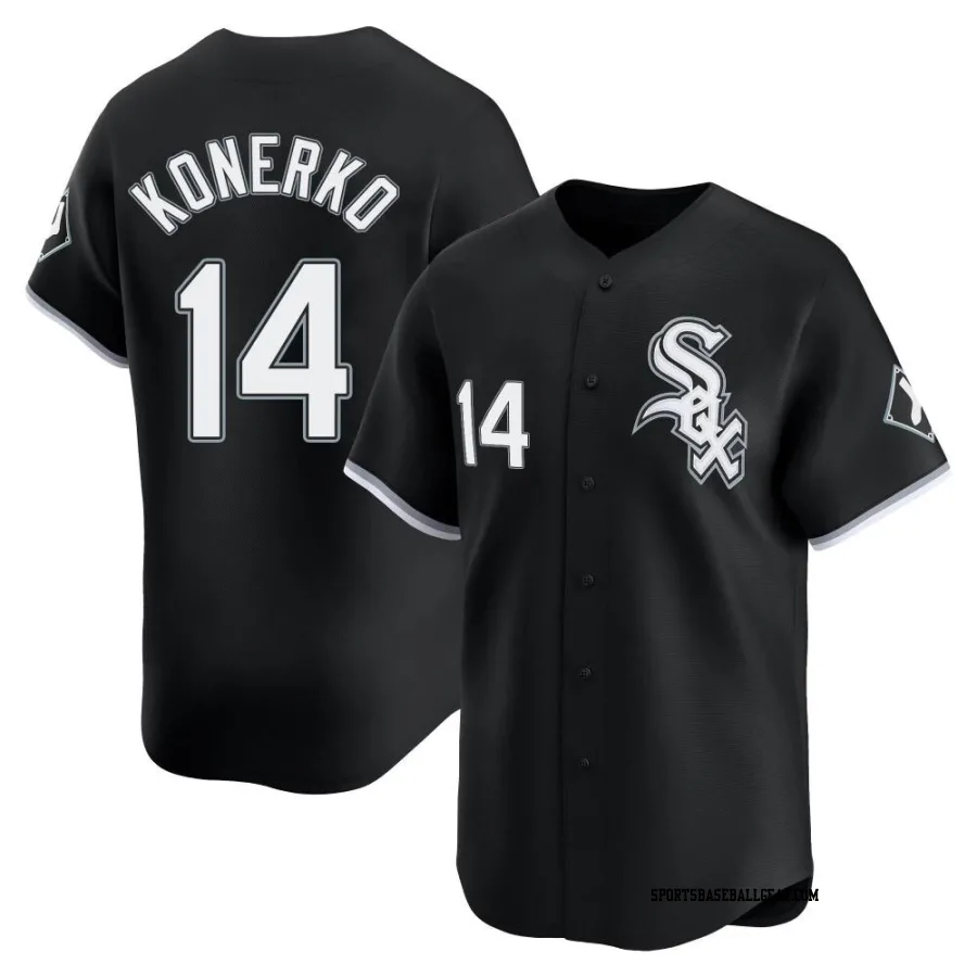 Paul Konerko Youth Chicago White Sox Black Limited Alternate Jersey