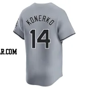 Paul Konerko Youth Chicago White Sox Gray Limited Road Jersey