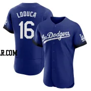 Paul Loduca Men's Los Angeles Dodgers Royal Authentic 2021 City Connect Jersey