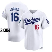 Paul Loduca Men's Los Angeles Dodgers White Limited 2024 World Tour Seoul Series Home Jersey