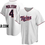 Paul Molitor Men's Minnesota Twins White Replica Home Jersey