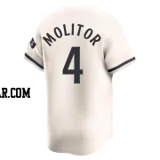 Paul Molitor Youth Minnesota Twins Cream Limited Alternate Jersey