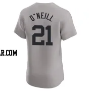 Paul O'Neill Men's New York Yankees Gray Elite Road Jersey