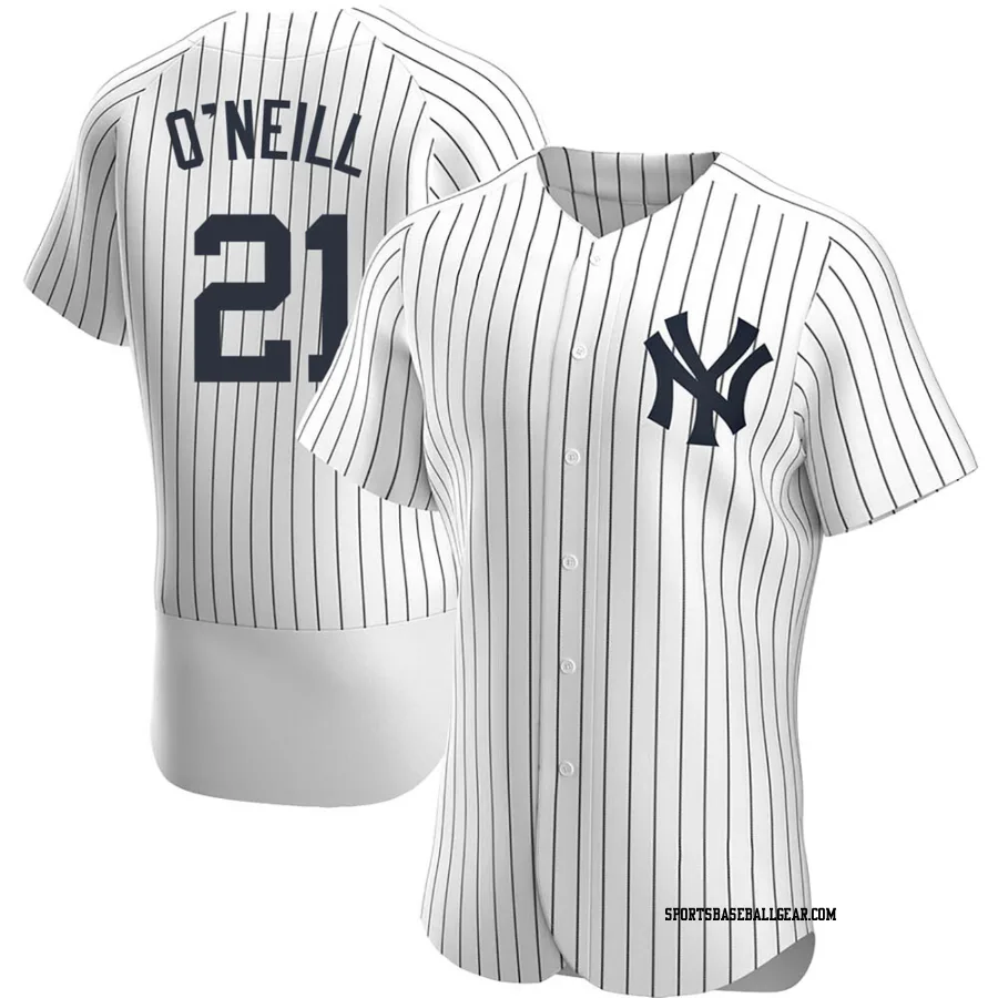 Paul O'Neill Men's New York Yankees White Authentic Home Jersey