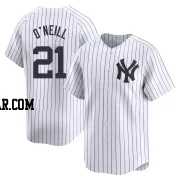 Paul O'Neill Men's New York Yankees White Limited Yankee Home Jersey