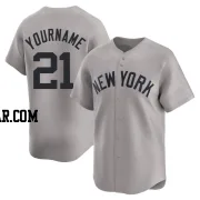 Paul O'Neill Youth New York Yankees Gray Limited Away Jersey