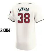 Paul Sewald Men's Arizona Diamondbacks Cream Elite Home Jersey