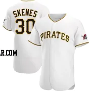 Paul Skenes Men's Pittsburgh Pirates White Authentic Home Jersey