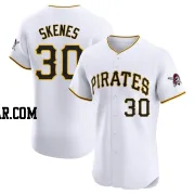 Paul Skenes Men's Pittsburgh Pirates White Elite Home Jersey