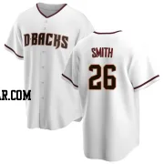 Pavin Smith Men's Arizona Diamondbacks White Replica Home Jersey