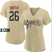 Pavin Smith Women's Arizona Diamondbacks Gold Authentic 2021 City Connect Cool Base Jersey