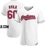 Pedro Avila Men's Cleveland Guardians White Authentic Home Jersey