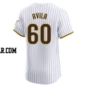 Pedro Avila Men's San Diego Padres White Elite Home Jersey