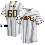 Pedro Avila Men's San Diego Padres White Replica 2024 World Tour Seoul Series Home Jersey