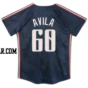 Pedro Avila Toddler Cleveland Guardians Navy Limited Preschool & 2024 City Connect Jersey