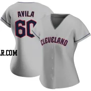 Pedro Avila Women's Cleveland Guardians Gray Authentic Road Jersey