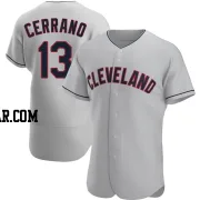 Pedro Cerrano Men's Cleveland Guardians Gray Authentic Road Jersey