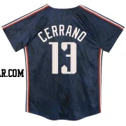 Pedro Cerrano Toddler Cleveland Guardians Navy Limited Preschool & 2024 City Connect Jersey