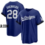 Pedro Guerrero Youth Los Angeles Dodgers Royal Replica 2021 City Connect Jersey