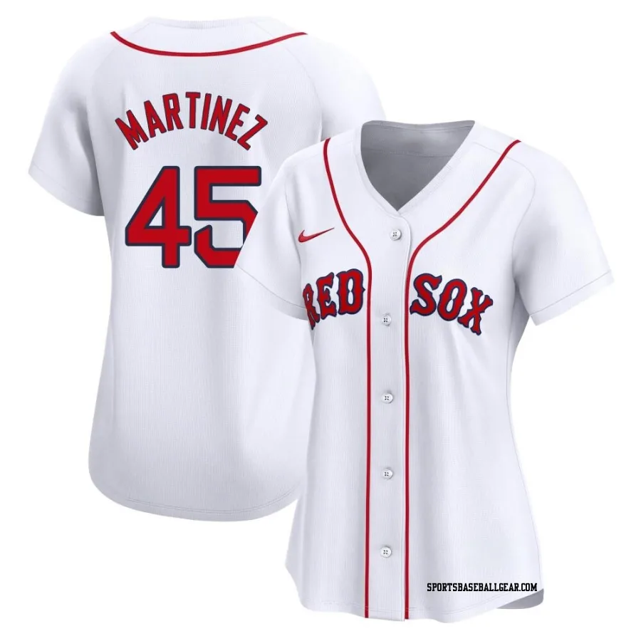 Pedro Martinez Women's Boston Red Sox White Limited Home Jersey