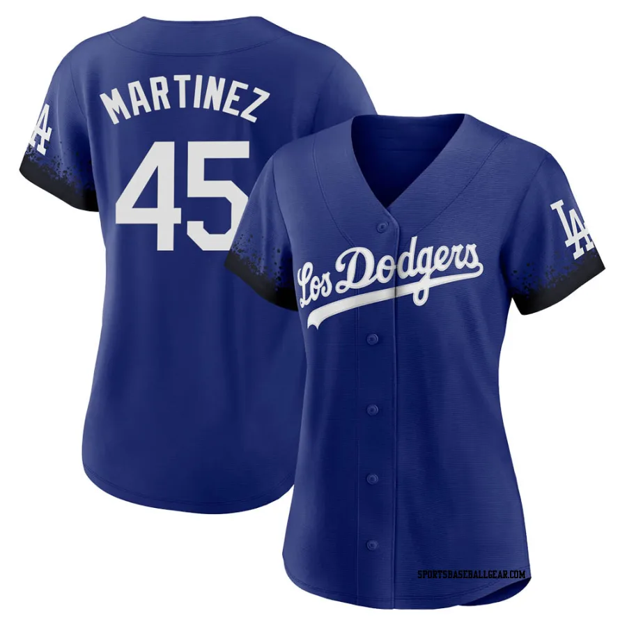 Pedro Martinez Women's Los Angeles Dodgers Royal Replica 2021 City Connect Jersey