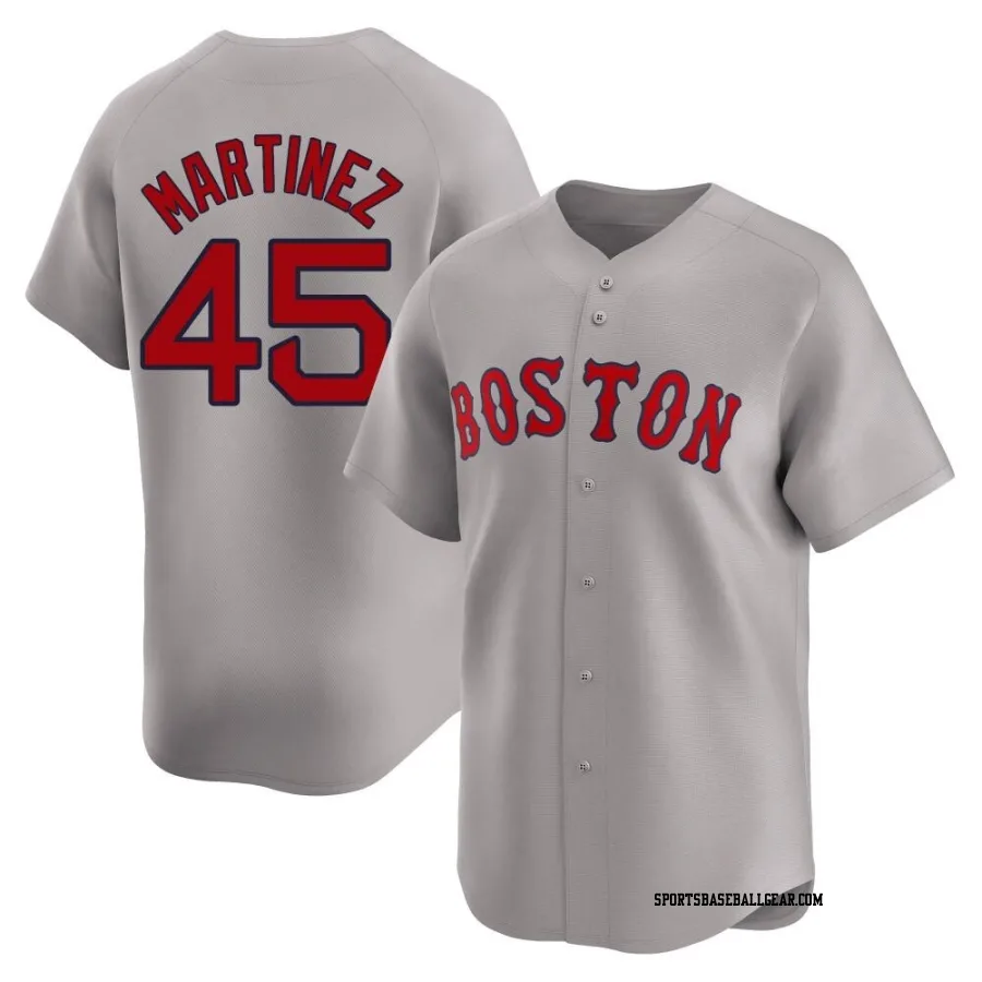 Pedro Martinez Youth Boston Red Sox Gray Limited Away Jersey