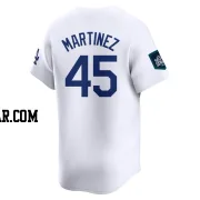 Pedro Martinez Youth Los Angeles Dodgers White Limited 2024 World Tour Seoul Series Home Jersey