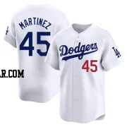 Pedro Martinez Youth Los Angeles Dodgers White Limited Home Jersey