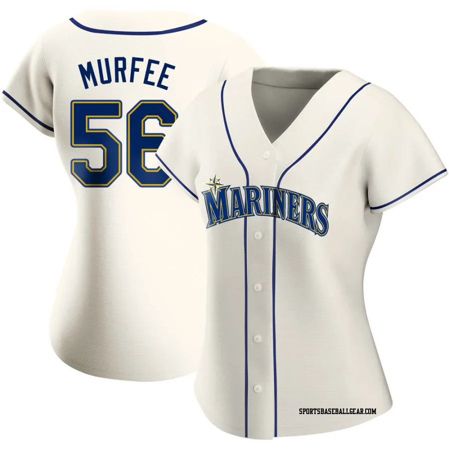 Penn Murfee Women's Seattle Mariners Cream Replica Alternate Jersey