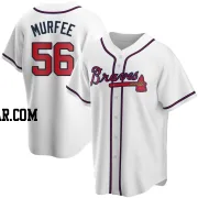 Penn Murfee Youth Atlanta Braves White Replica Home Jersey