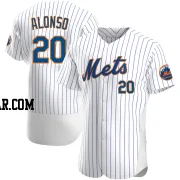 Pete Alonso Men's New York Mets White Authentic Home Jersey