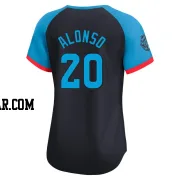 Pete Alonso Women's New York Mets Navy Limited National League 2024 All-Star Game Jersey