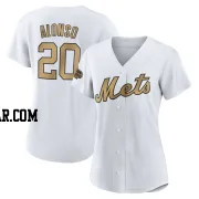 Pete Alonso Women's New York Mets White Game Authentic 2022 All-Star Jersey