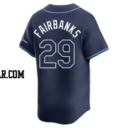 Pete Fairbanks Men's Tampa Bay Rays Navy Limited Away Jersey