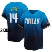 Pete Rose Men's Philadelphia Phillies Blue Limited 2024 City Connect Jersey