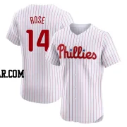 Pete Rose Men's Philadelphia Phillies White Elite Home Jersey