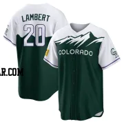 Peter Lambert Youth Colorado Rockies Green Replica 2022 City Connect Jersey