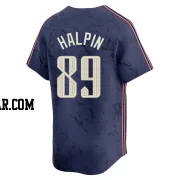 Petey Halpin Men's Cleveland Guardians Navy Limited 2024 City Connect Jersey