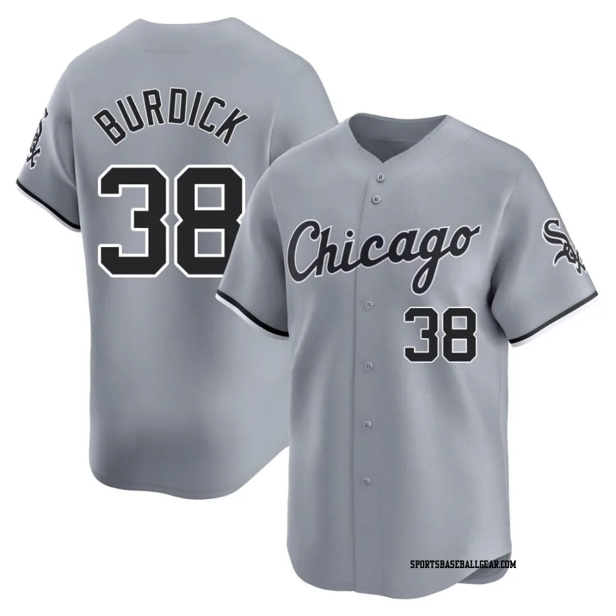 Peyton Burdick Youth Chicago White Sox Gray Limited Road Jersey