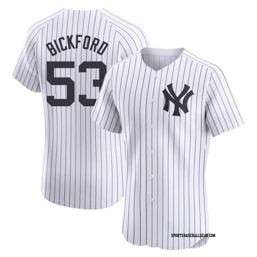 Phil Bickford Men's New York Yankees White Elite Home Jersey