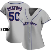 Phil Bickford Women's New York Mets Gray Authentic Road Jersey