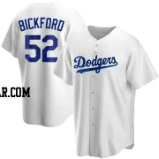 Phil Bickford Youth Los Angeles Dodgers White Replica Home Jersey