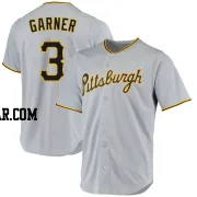 Phil Garner Men's Pittsburgh Pirates Gray Replica Road Jersey