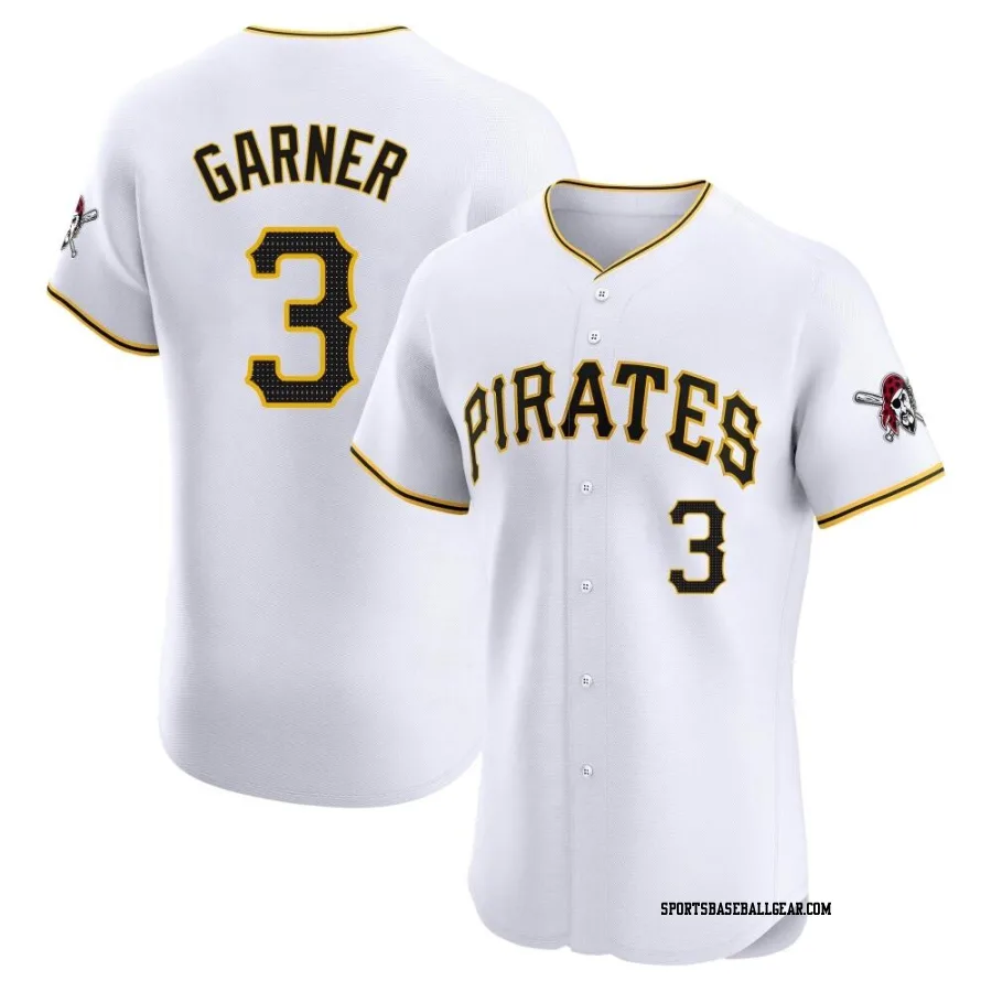 Phil Garner Men's Pittsburgh Pirates White Elite Home Jersey