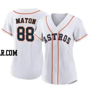 Phil Maton Women's Houston Astros White Replica 2022 World Series Home Jersey